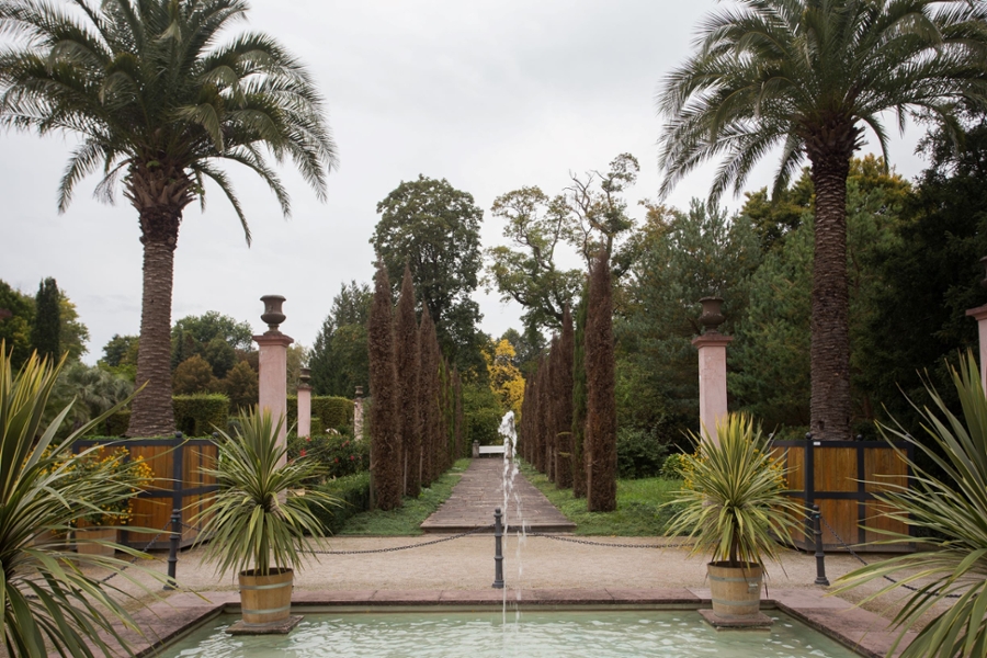 Kurpark Bad Pyrmont mit Palmengarten Kurpark Bad Pyrmont mit Palmengarten